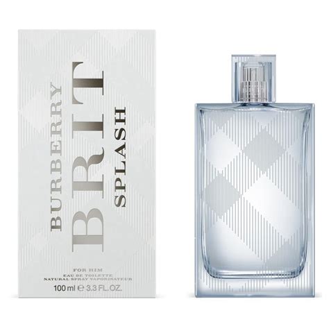 burberry brit splash 100 ml|Burberry Brit splash for men.